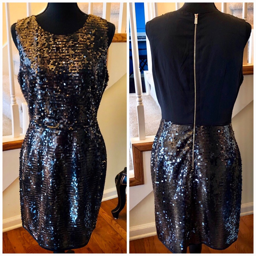 VINCE CAMUTO SEQUIN- DRESS